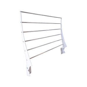 Tendedero plegable 75 cm | blanco | resistente, interior y exterior