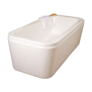 Ondee - bañera isla batz - 170x80cm - acrílico reforzado 3,2mm - blanco