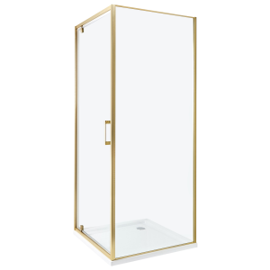 Cabina de ducha darli 70 x 70 x 185 cm dorado