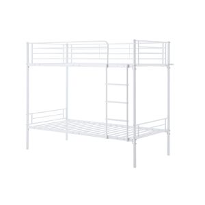 Litera metalica doble cama 90cm yh blanco