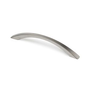 Tirador para mueble rei 159 | cc 128 mm | níquel bisú | zamak