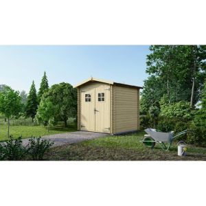 Caseta de jardin de madera 4 m2 - 2x2 m - 19 mm   - dom565