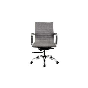 Silla de despacho giratoria elevable con base de ruedas