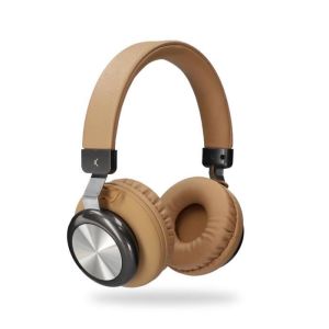 Casco de audio ksix retro2 - marrón - tu - protección auditiva - hombre