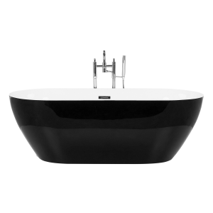 Bañera independiente carrera 150 x 75 cm negro