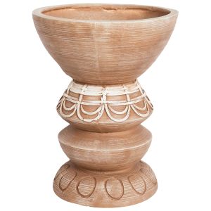 Maceta disporum 29 cm marrón claro