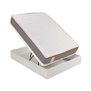 Colchón 90x200 y canapé rap glaciar 22cm montaje y retirada incluida