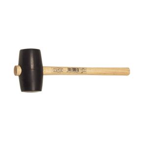 Maza goma d58 mango madera barnizado