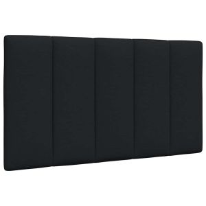 Cabecero de cama acolchado tela negro 90 cm eso8411