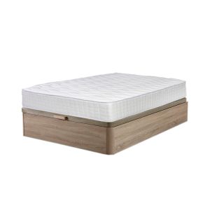 Cama canape abatible cambria 150x190 cm + colchon top viscoelastico de 28