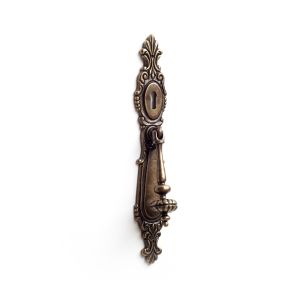 Tirador colgante rei 1089cb | 29x180x24 mm | cuero viejo