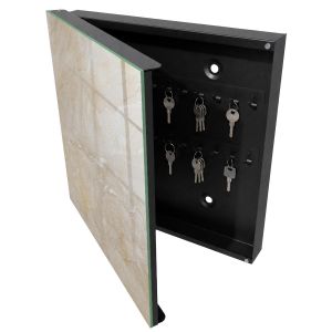 Armario para llaves decorativo 30x30x5, apertura izquierda tulup