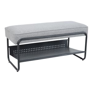 Banco zapatero 90 x 37 x 42 cm metal