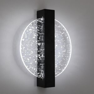 Aplique de pared 4000 k negro