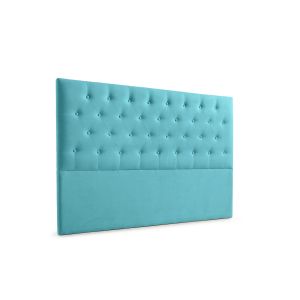 Cabecero tapizado ferrara acualine 210x120x8 cm - moonia