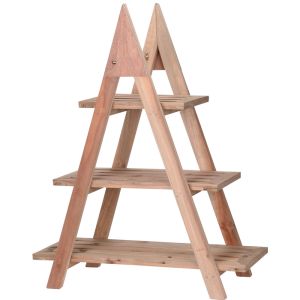 Estanteria madera 3 estantes 48x32x79 cm progarden