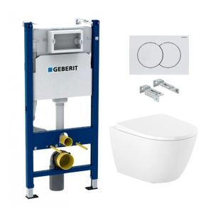 Pack geberit duofix + wc roca ona 53 + delta 01 blanco