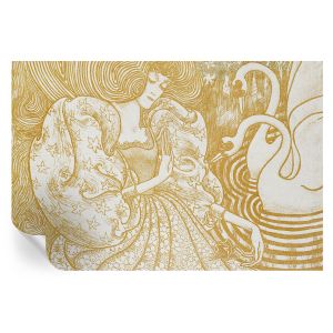Papel pintado para paredes elegancia femenina 104x152 tulup