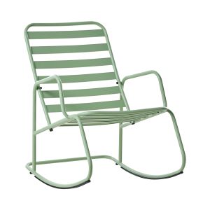 Mecedora de jardín turi metal verde