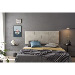 Cabecero de cama 105 ladrillos tela antimanchas