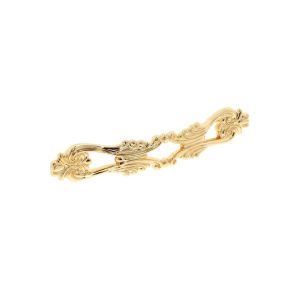 Tirador para mueble 797 en zamac dist entre ejes 128 mm dorado lote de 6