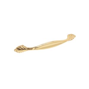 Tirador para mueble 742 en zamac dist entre ejes 192 mm dorado lote de 6