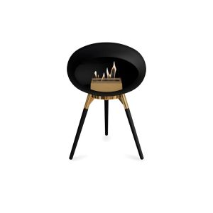 Chiminea bioetanol ground low black 2