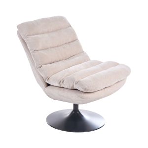 Sillón giratorio hovet beige claro