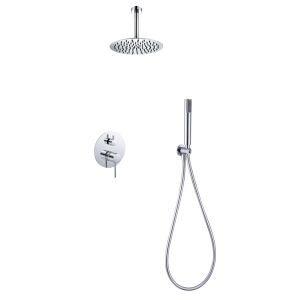 Conjunto ducha monomando empotrado tívoli