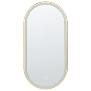 Espejo de baño LED chiddes 60 cm 120 cm plateado