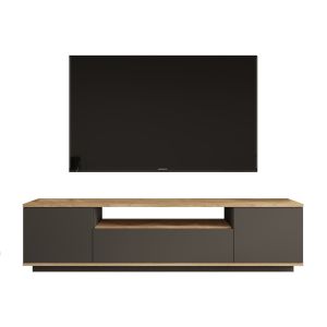Mueble para la tele de madera <<fr7>> - 180 x 44 x 44 cm - pino atlántico,