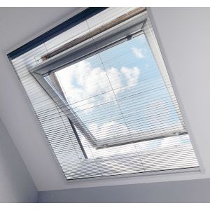 Mosquitera plisada para ventana de tejado 80x160 cm - compatible velux