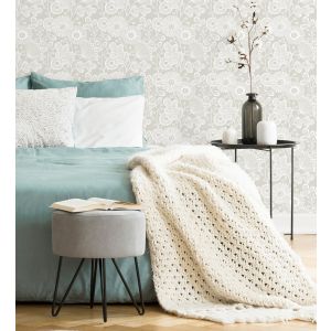 Papel pintado gaulan   de flores nórdicas tonos 5.23m²