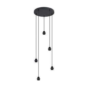 Lámpara colgante 5 luces diseño moderno y funcional