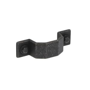 Tirador para mueble en zamac 760 dist entre ejes 64mm negro lote de 25