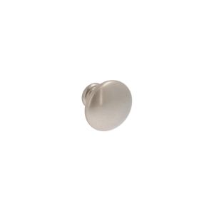 Pomo para muebles 2024 en zamac diám 35mm níquel satinado lote de 25
