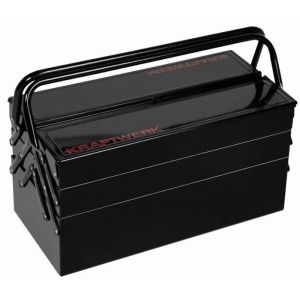 Caja de herramientas kraftwerk con herramientas 1/4' + 1/2' - 106 piezas -