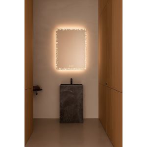 Espejo de baño koi connect 60 x 80, app, antivaho y bluetooth