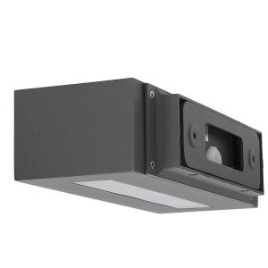 Aplique IP44 modelo Alfil E27 Gris urbano FORLIGHT