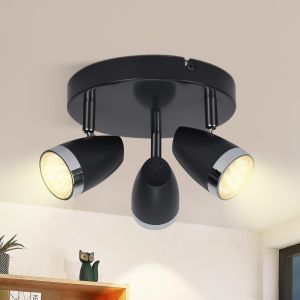 Nettlife lámpara de techo LED gris  60x15.5