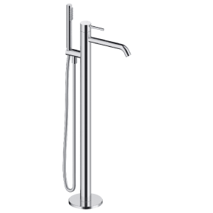 Grifo monomando loop para bañera cromado