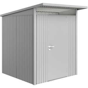 Caseta metalica biohort jardin avantgarde eco a1 color plata