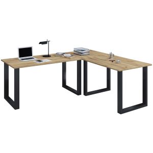 Vcm - escritorio de esquina de u desk 160x130x50