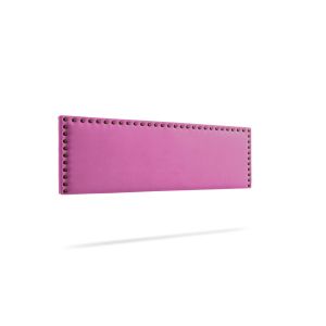 Cabecero tapizado modena acualine 130x55x8 cm - fucsia - moonia