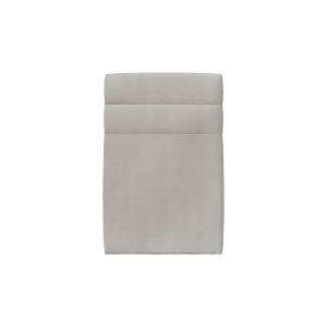Cabecero 90 cm lines - tela terciopelo gris claro - gris claro