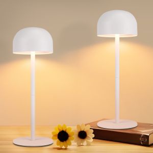 Nettlife lámpara de mesa blanco 9x9(2er-set) ip44