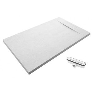 Plato de ducha 80x120 nilo blanco ral 9003