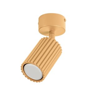 Plafones karbon 1 dorado aluminio 7x18x7cm