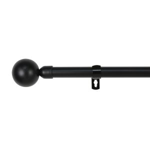 Barra de forja universal extensible (negro, 70-120cm bola)
