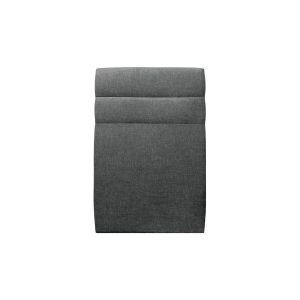 Cabecero 90 cm lines - tela natté gris antracita - gris antracita